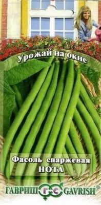 Фасоль Нота "Урожай на окне" фото